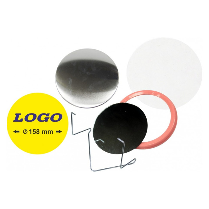 TONDO  Ø 158 mm SPECCHIO - 50 PEZZI