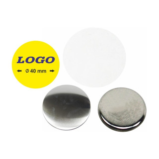 TONDO  Ø 40 mm CON ADESIVO - 400 PEZZI