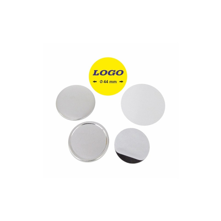 TONDO  Ø 44 mm CON MAGNETE - 400 PEZZI