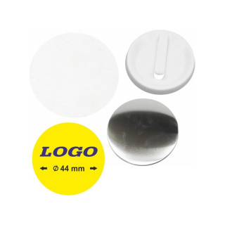 TONDO  Ø 44 mm CLIP IN PLASTICA - 400 PEZZI
