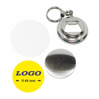 TONDO  Ø 44 mm APRIBOTTIGLIE PORTACHIAVE - 200 PEZZI