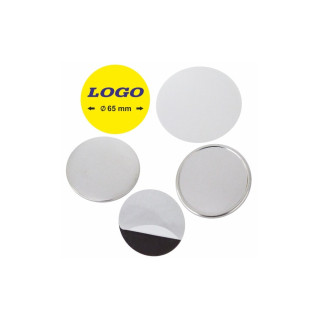 TONDO  Ø 65 mm MAGNETE - 400 PEZZI