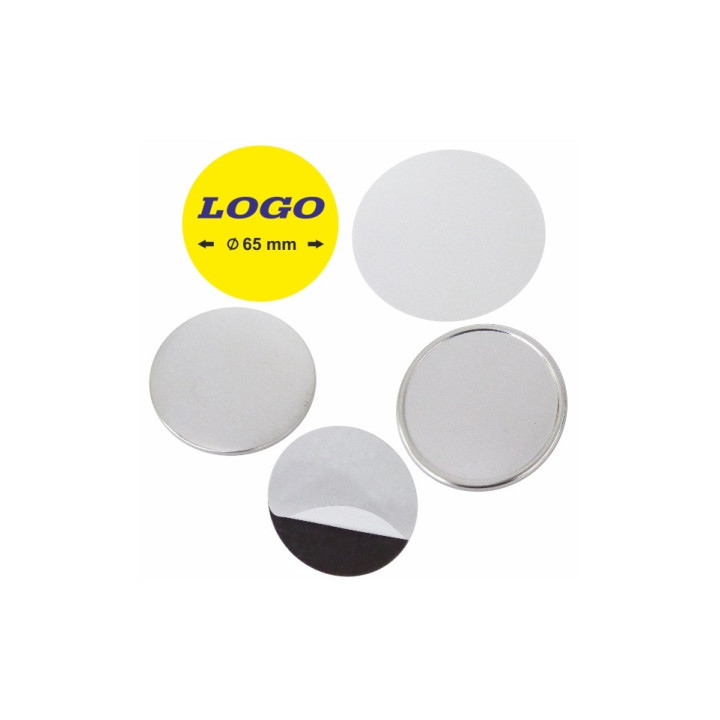 TONDO  Ø 65 mm MAGNETE - 400 PEZZI