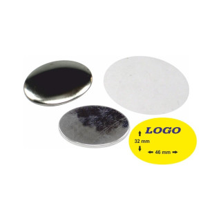 OVALE PER LA SCATOLA PORTAPILLOLE - 400 PEZZI