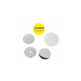 TONDO  Ø 32 mm CON MAGNETE - 400 PEZZI