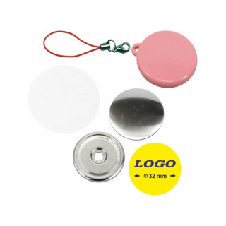 TONDO  Ø 32 mm PORTACELLULARE COLORI ASSORTITI - 400 PEZZI