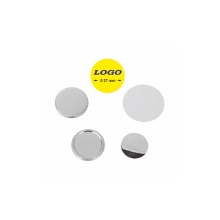 TONDO  Ø 37 mm CON MAGNETE - 400 PEZZI