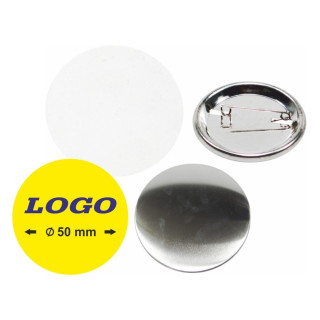 TONDO  Ø 50 mm CON SPILLA - 400 PEZZI