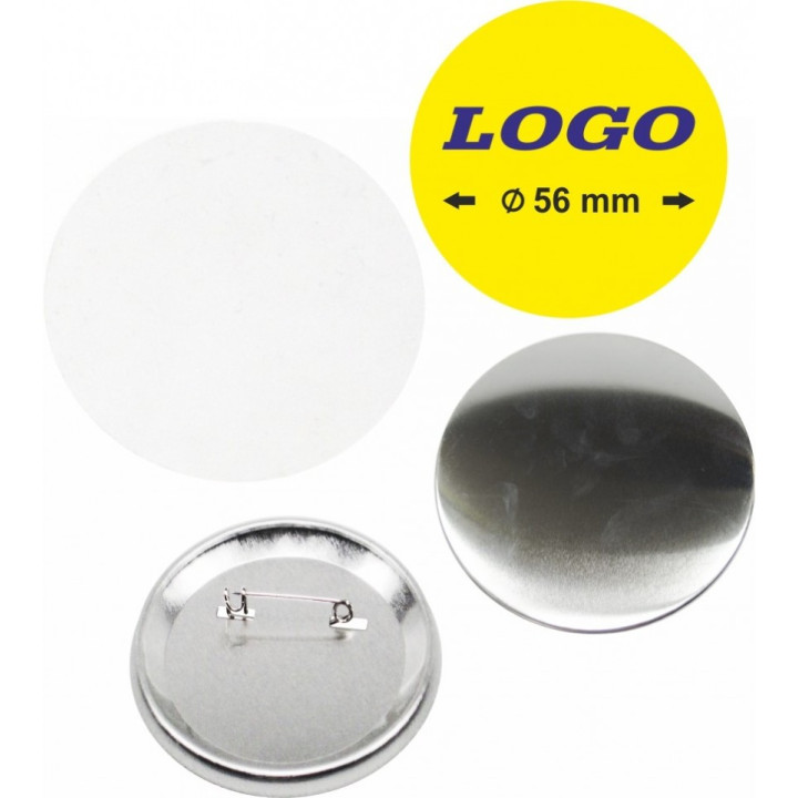 TONDO  Ø 56 mm CON SPILLA - 500 PEZZI