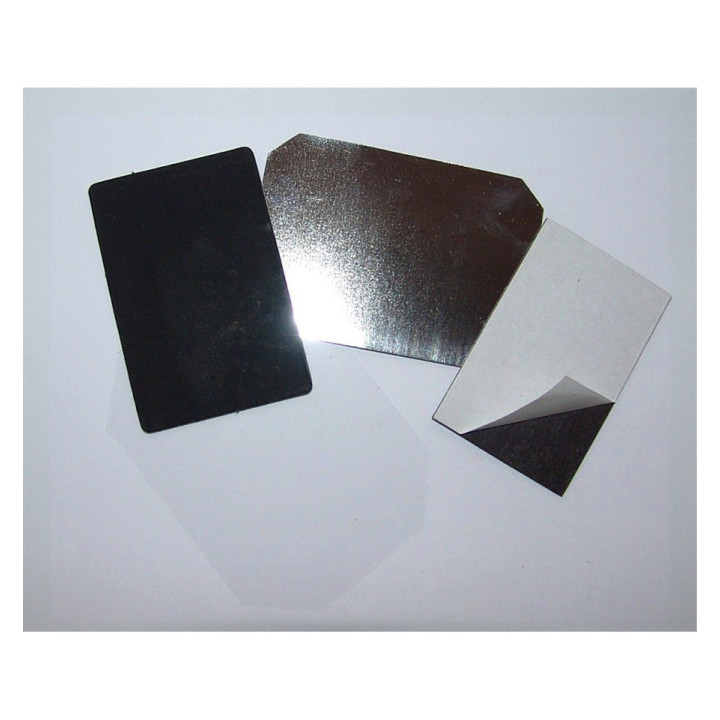 RETTANGOLO ANGOLI VIVI 80x55 mm MAGNETE - 400 PEZZI