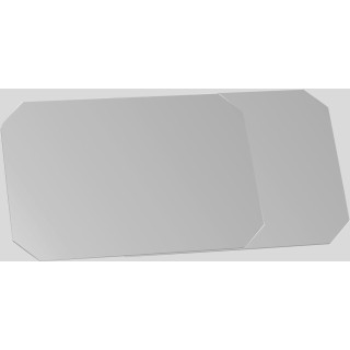 LAMIERINO ANGOLI VIVI PER MAGNETE 55x80 - 100 PEZZI