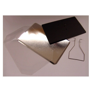 RETTANGOLO ANGOLI VIVI 120x75mm PIEDINO - 400 PEZZI