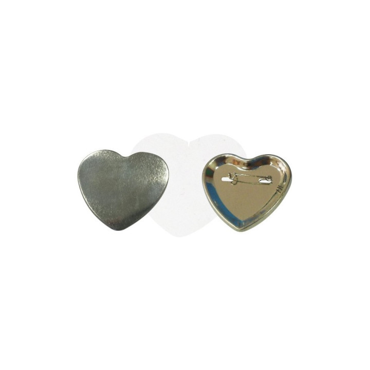 CUORE 53x57,5 mm SPILLA - 400 PEZZI