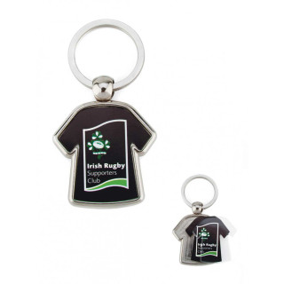 PORTACHIAVI DA ASSEMBLARE IN METALLO MX-ND - 2 LATI FORMA T-SHIRT - 100 PEZZI