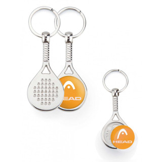 PORTACHIAVI DA ASSEMBLARE IN METALLO MPD RACCHETTA - 25 MM - 100 PEZZI