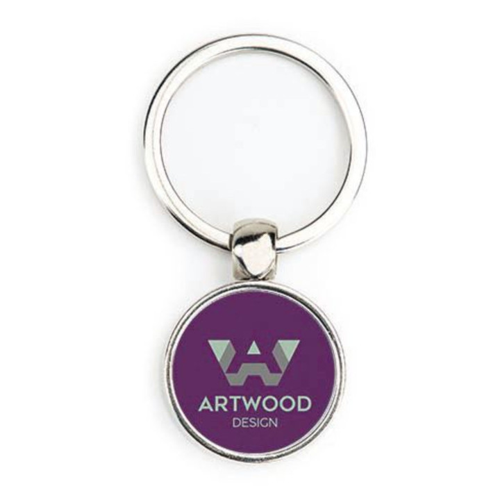 PORTACHIAVI DA ASSEMBLARE IN METALLO DIAM.25 MM - 100 PEZZI