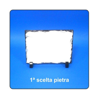 PIETRE SUBLIMABILI CON PIEDINO E SCATOLA 15x20 cm - 2 PEZZI