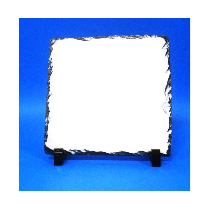 PIETRE SUBLIMABILI CON PIEDINO E SCATOLA 20x20 cm - 2 PEZZI