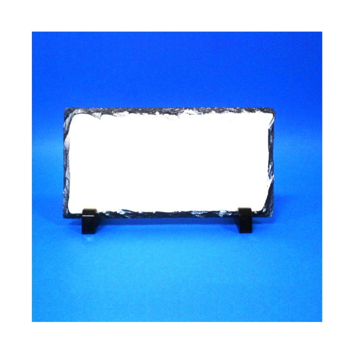 PIETRE SUBLIMABILI CON PIEDINO E SCATOLA 21x11 cm - 2 PEZZI