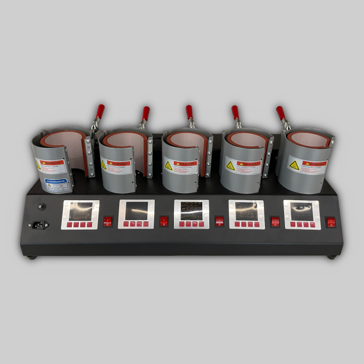 Termopressa lineare  5 ganasce 1750W