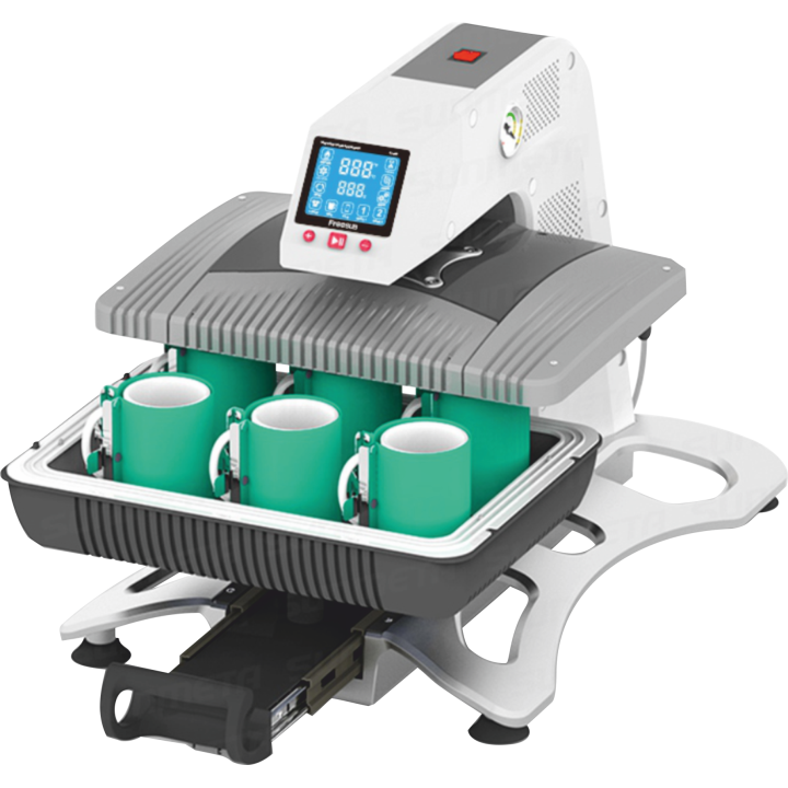 Termopressa pneumatica  all-in-one per  sublimazione 3D