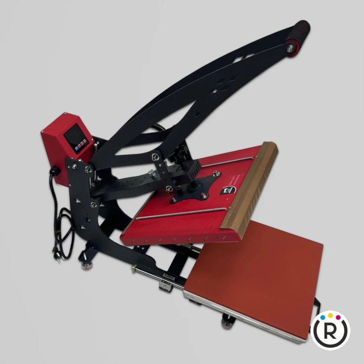 Termopressa 38x38 cm con Carrello Scorrevole