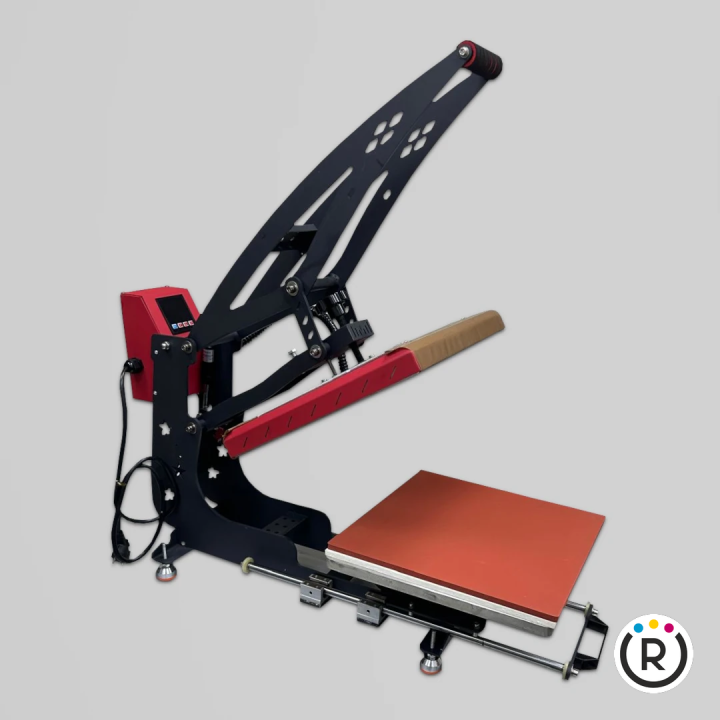 Termopressa 38x38 cm con Carrello Scorrevole