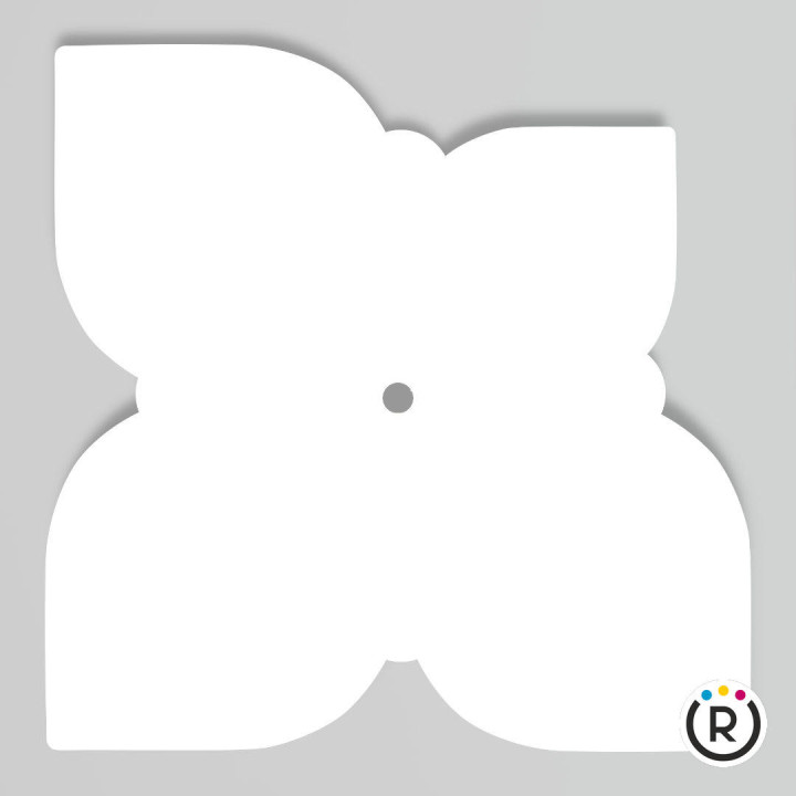 Orologi in MDF Bianco per Sublimazione – Forme Sagomate con Meccanismo