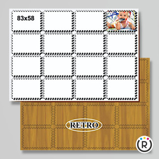 Pannello MDF Sublimazione 25x35 cm | Varie Forme e Tessere
