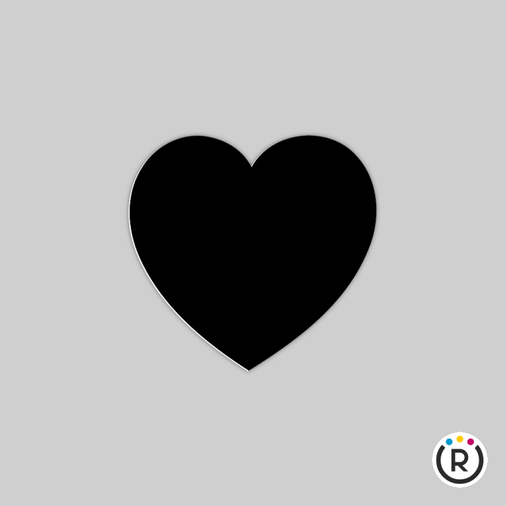 Cuore in HDF per Sublimazione Spessore 6mm